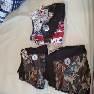 Lot of 3 pair of UFC shorts size XL